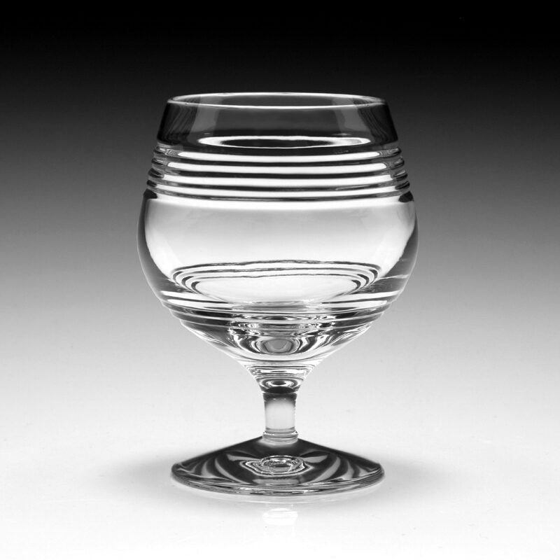 William Yeoward Atalanta Brandy Glass, handmade crystal, detail view