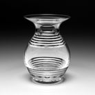William Yeoward Atalanta Flower Vase 9" / 230mm, handmade crystal, detail view
