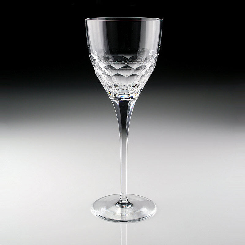 William Yeoward Athena Small Goblet, handmade crystal, detail view