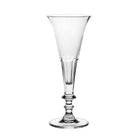 William Yeoward Beatrice Champagne Flute, handmade crystal, on a white background
