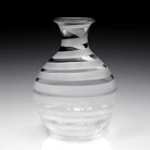 William Yeoward Bella Bianca Carafe 35oz / 1000ml in White, handmade crystal, detail view