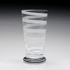 William Yeoward Bella Bianca Highball Tumbler in White, handmade crystal, detail view