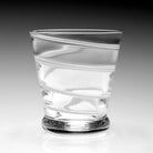 William Yeoward Bella Bianca Old Fashioned Tumbler in White, handmade crystal, detail view