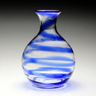 William Yeoward Bella Blue Carafe Magnum / 1.5L in Blue, handmade crystal, detail view