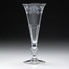 William Yeoward Bunny Champagne Flute, handmade crystal, detail view