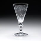 William Yeoward Bunny Goblet, handmade crystal, detail view