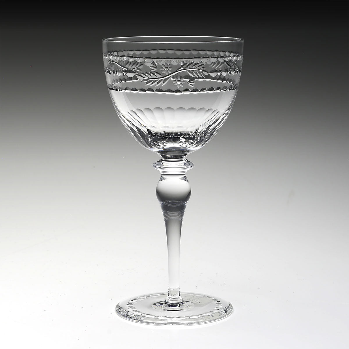 William Yeoward Camilla Goblet, handmade crystal, detail view