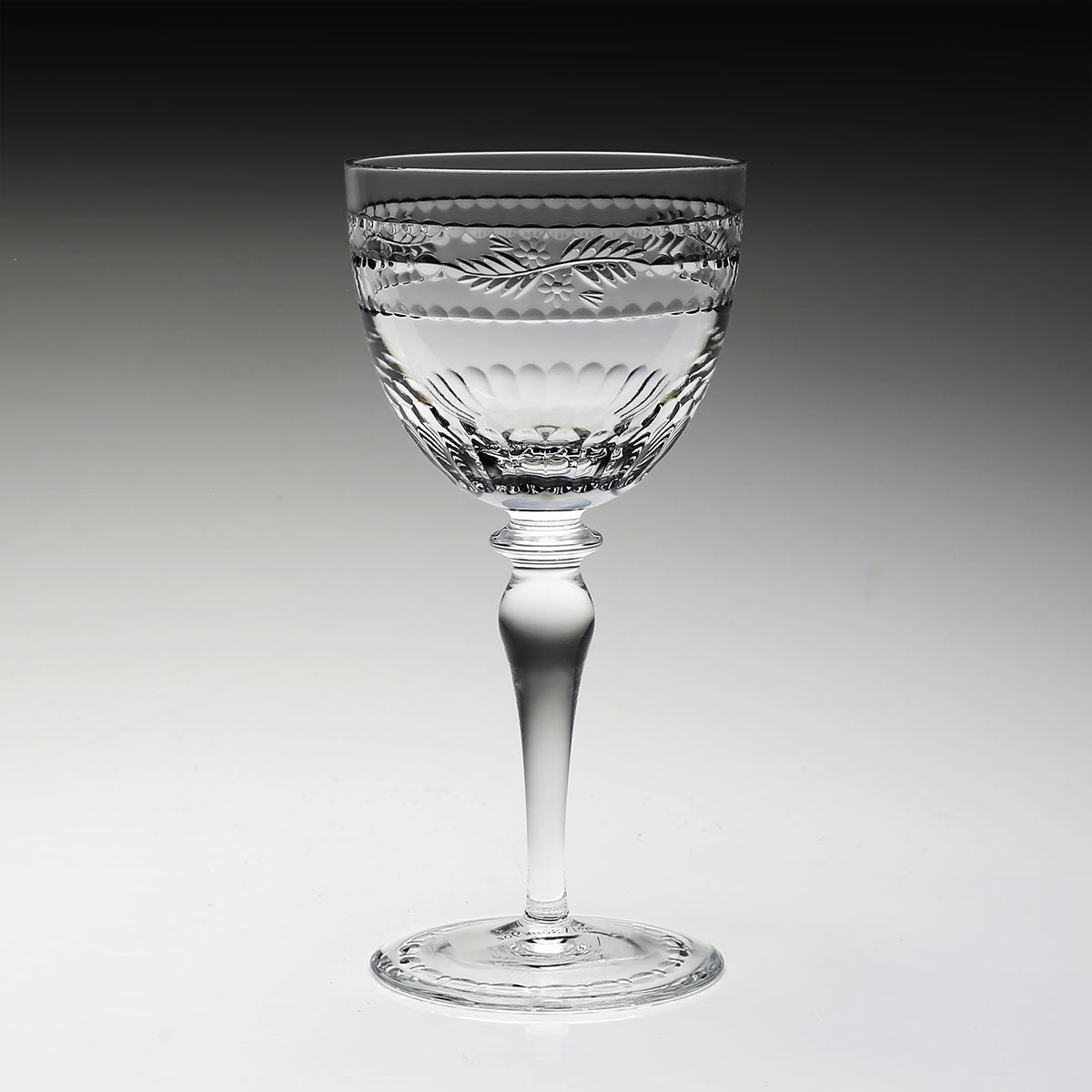 William Yeoward Camilla Large Wine, handmade crystal, detail view