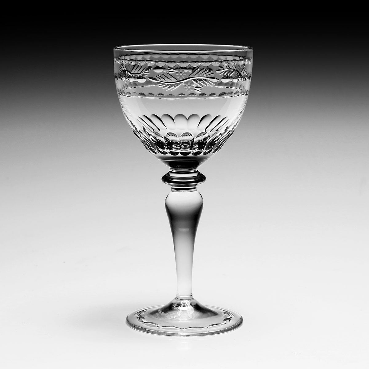 William Yeoward Camilla Port / Sherry, handmade crystal, detail view