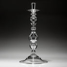 William Yeoward Candida Pair of Candlesticks 20" / 51cm, handmade crystal, detail view