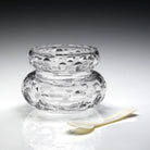 William Yeoward Caprice Caviar Server for 2 with Spoon, handmade crystal, detail view