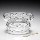 William Yeoward Caprice Caviar Server & Spoon, handmade crystal, detail view