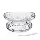 William Yeoward Caprice Caviar Server & Spoon, handmade crystal, on a white background