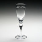 William Yeoward Claire Champagne Flute, handmade crystal, detail view