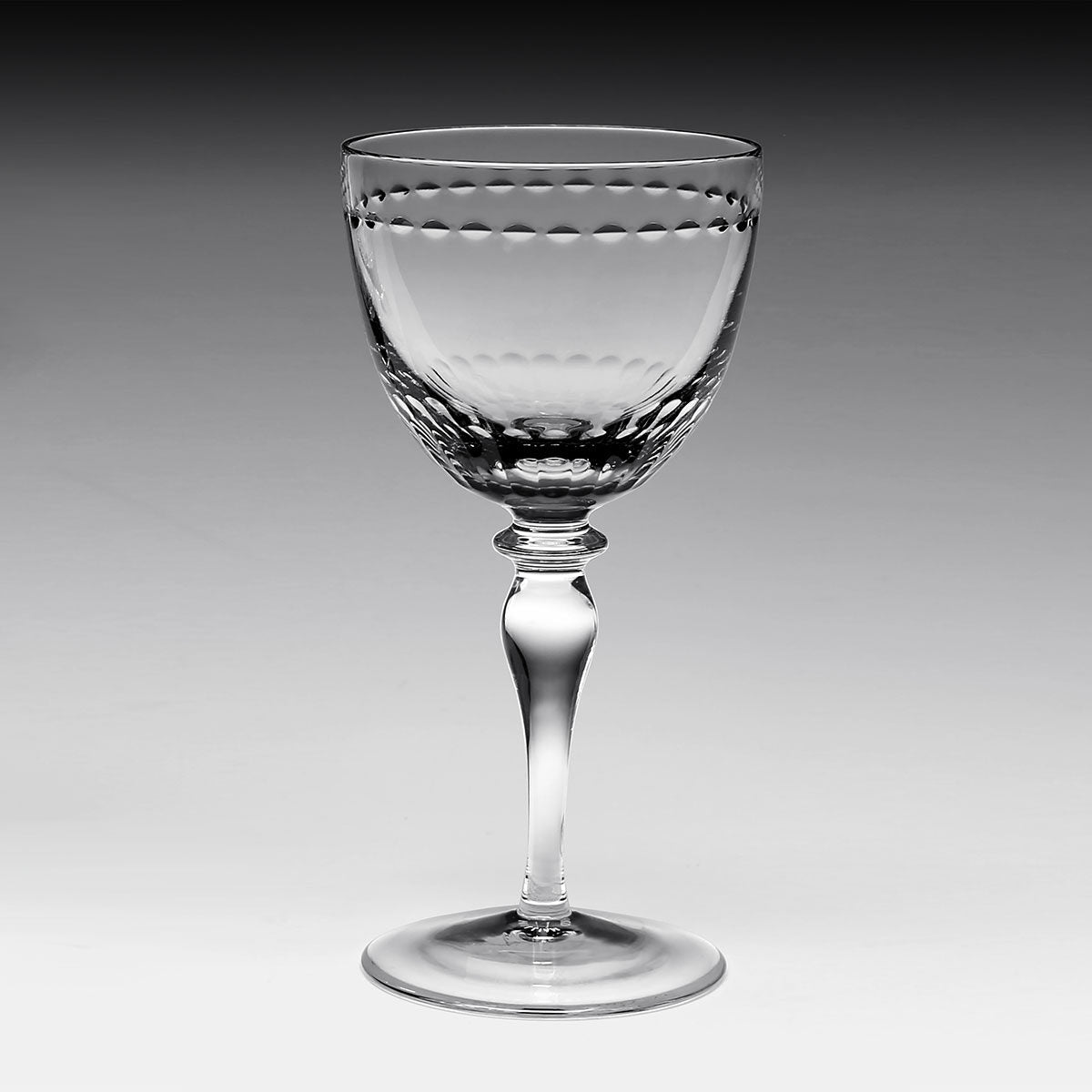 William Yeoward Claire Large Wine, handmade crystal, detail view
