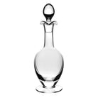 William Yeoward Classic 3 Lip Decanter with Stopper, handmade crystal, on a white background