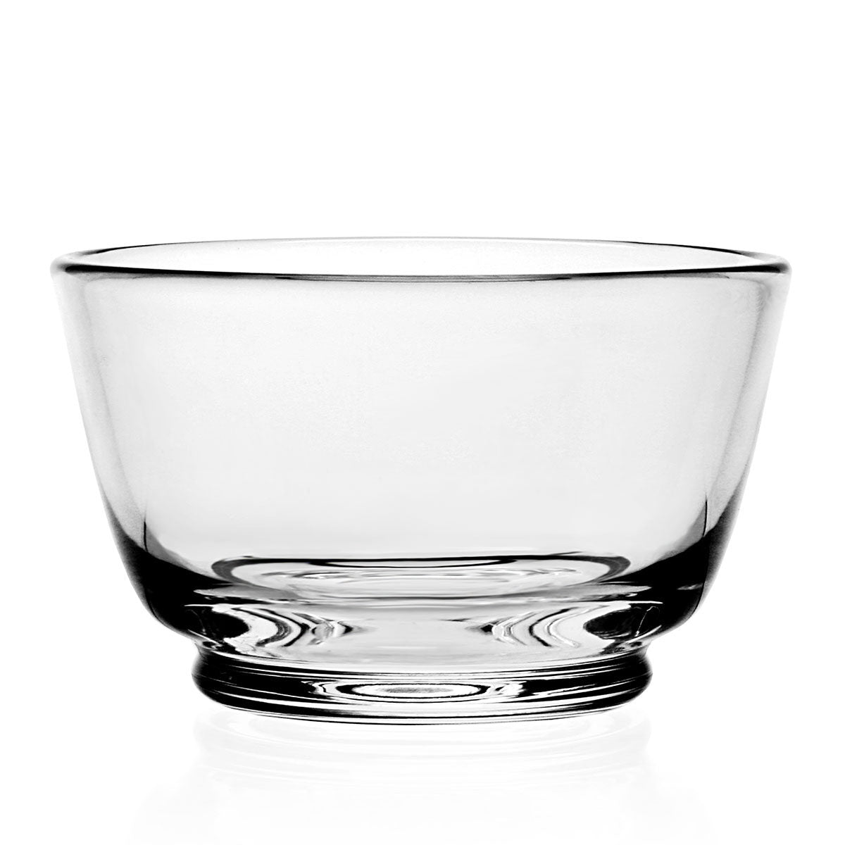 William Yeoward Classic Berry Bowl, handmade crystal, on a white background
