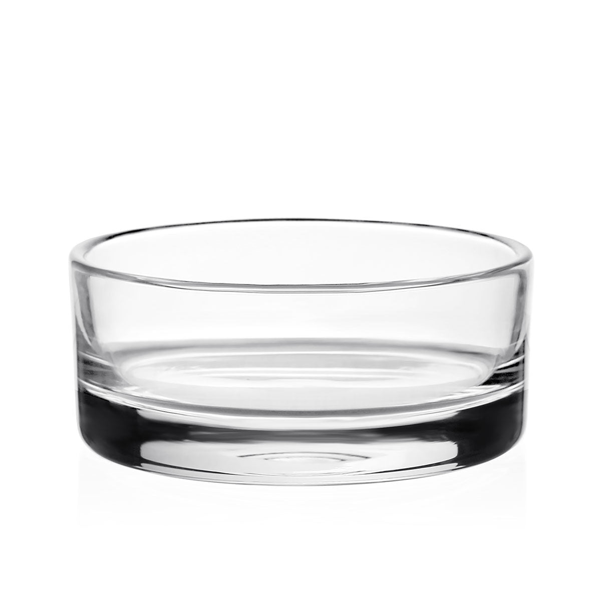 William Yeoward Classic Bottle Stand, handmade crystal, on a white background