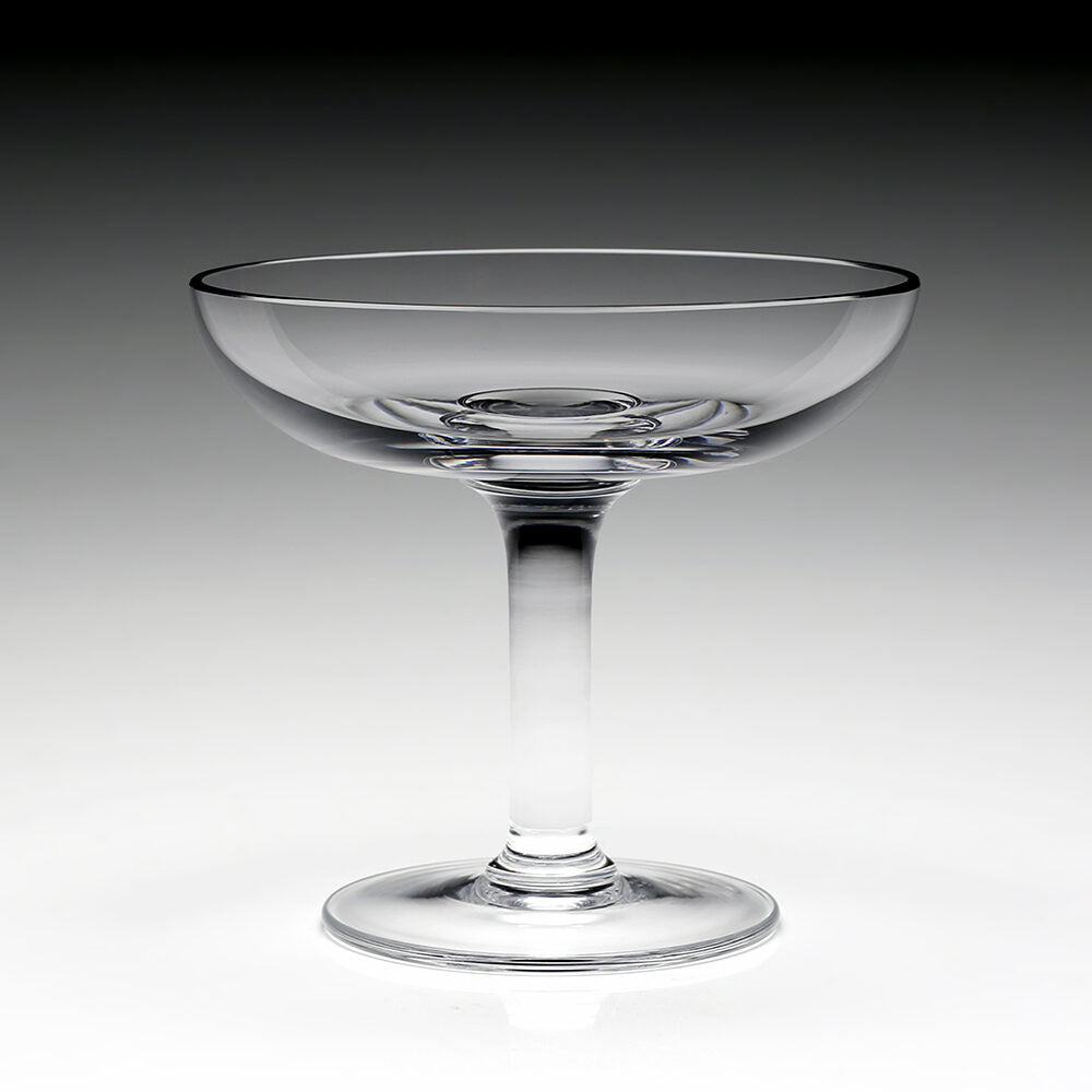 William Yeoward Classic Comport 4½" / 115mm, handmade crystal, detail view