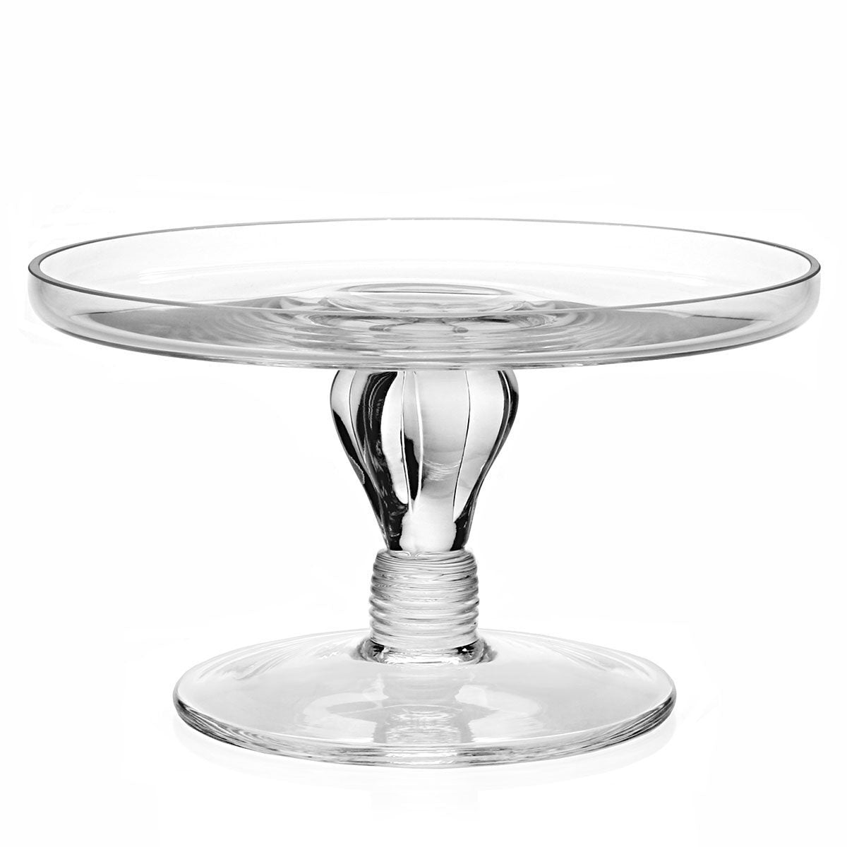 William Yeoward Classic Comport Stand 9½" / 240mm, handmade crystal, on a white background