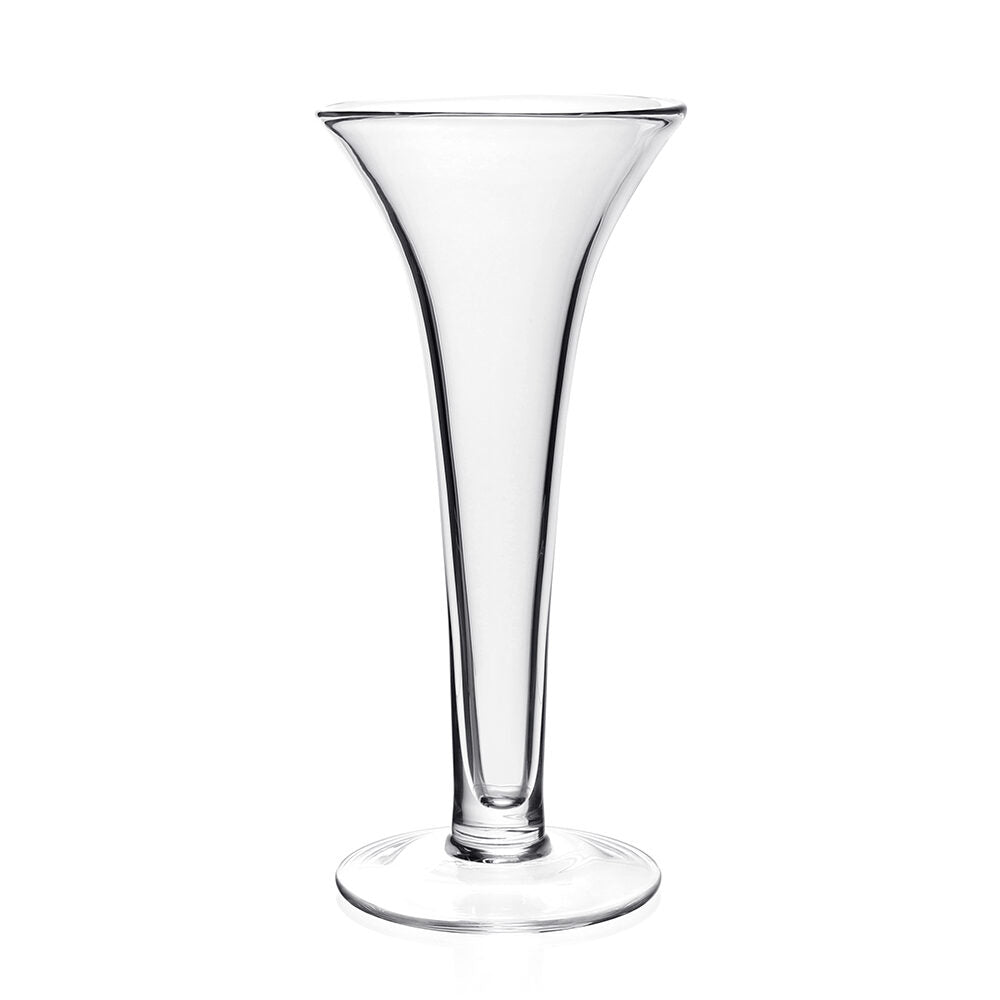William Yeoward Classic Flower Vase 10" / 25.5cm, handmade crystal, detail view