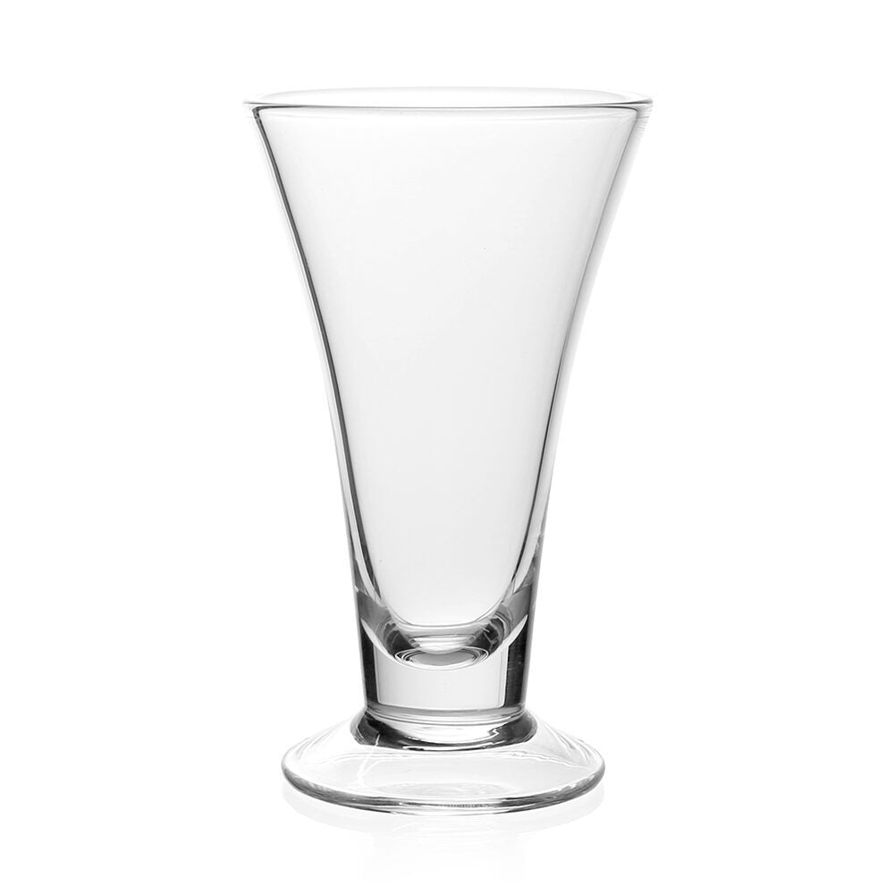 William Yeoward Classic Flower Vase 7" / 180mm, handmade crystal, on a white background
