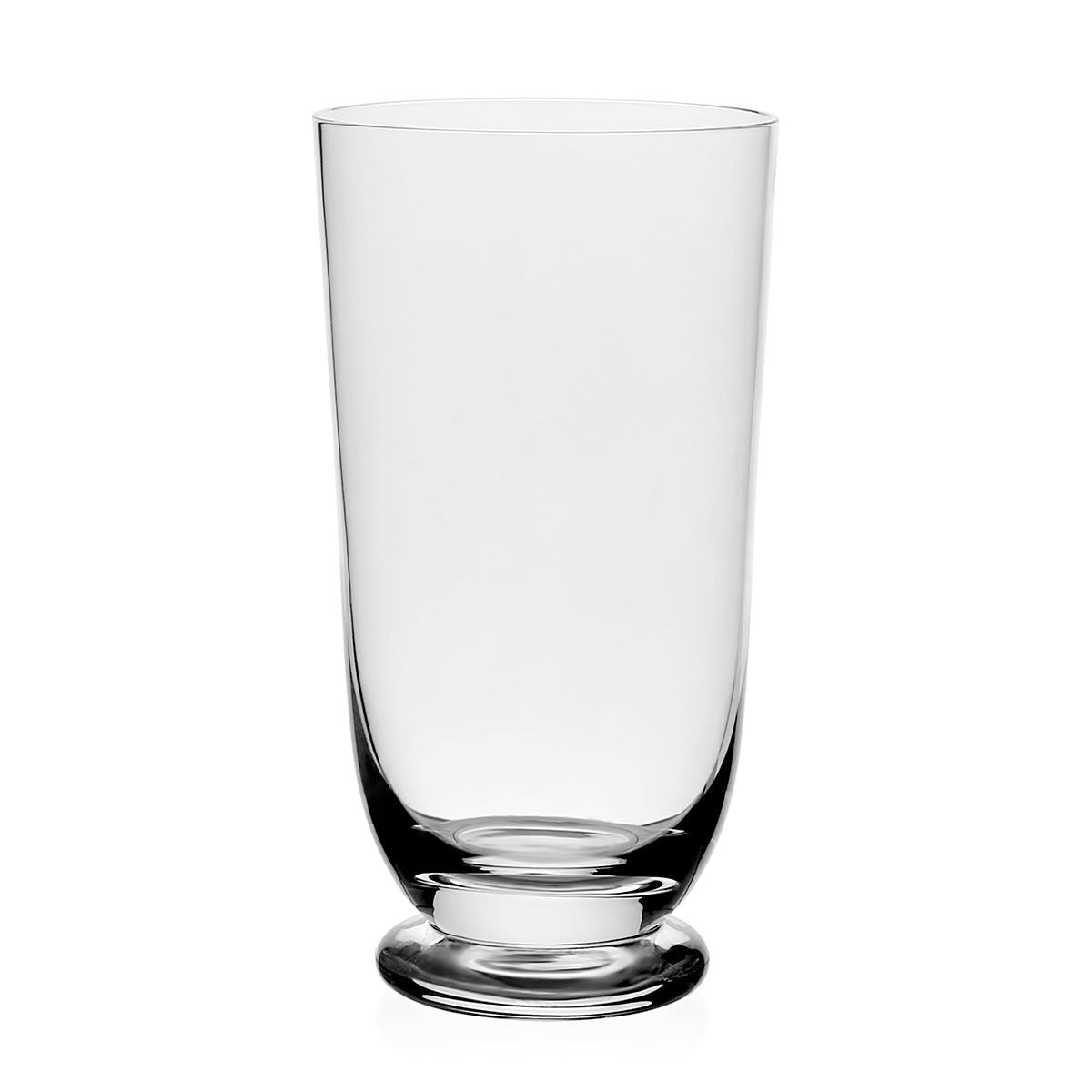 William Yeoward Classic Footed Highball Tumbler, handmade crystal, on a white background