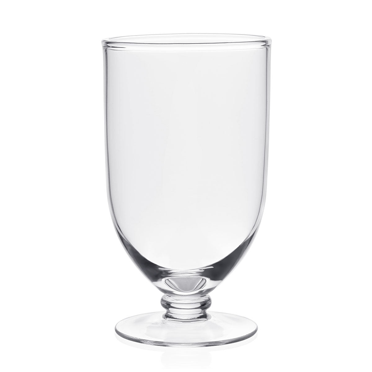 William Yeoward Classic Footed Hurricane 7¼" / 185mm, handmade crystal, on a white background