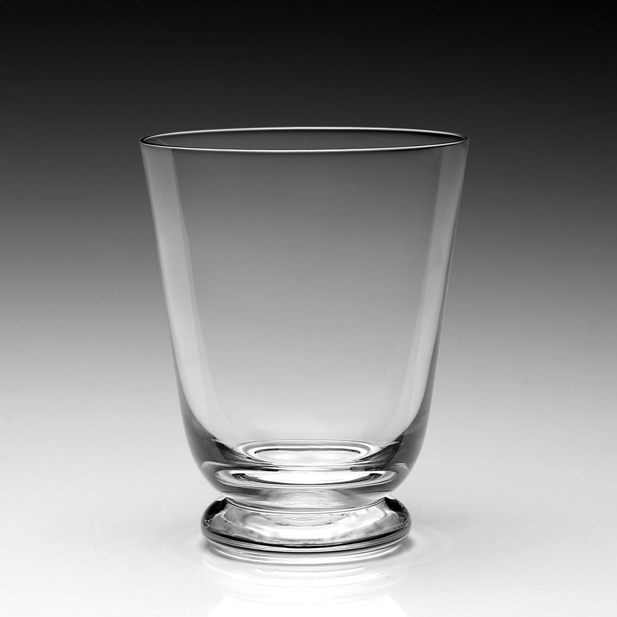 William Yeoward Classic Footed Old Fashioned Tumbler, handmade crystal, detail view