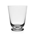 William Yeoward Classic Footed Old Fashioned Tumbler, handmade crystal, on a white background