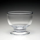 William Yeoward Classic Footed Serving Bowl, handmade crystal, detail view