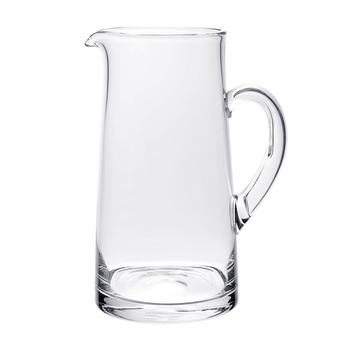 William Yeoward Classic Gallon Pitcher, handmade crystal, on a white background