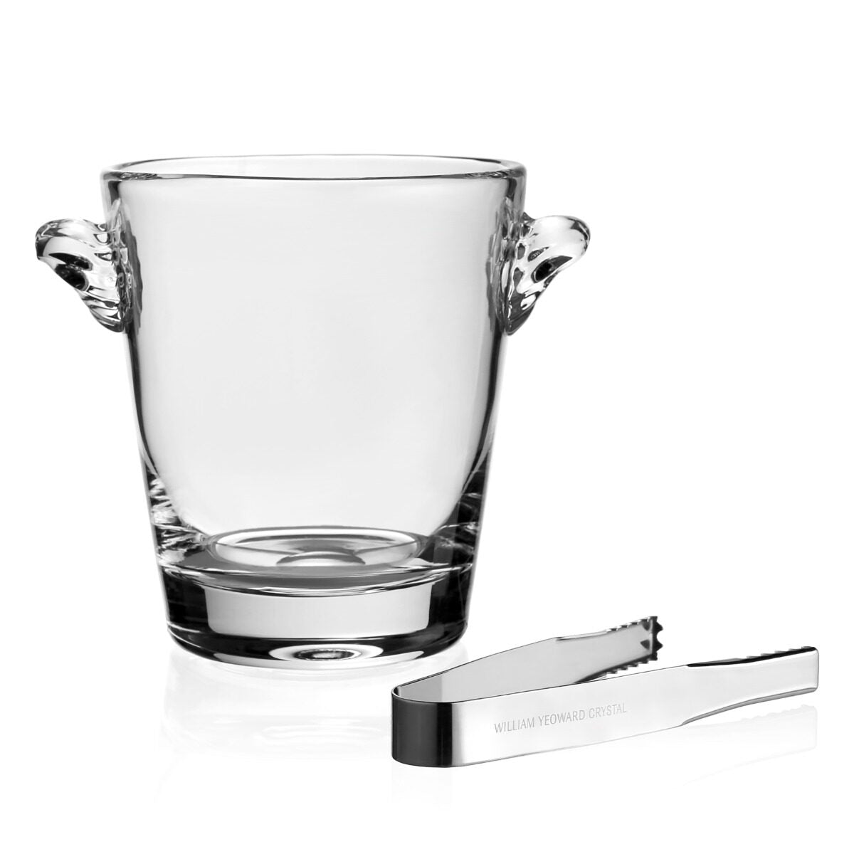 William Yeoward Classic Ice Bucket, handmade crystal, on a white background