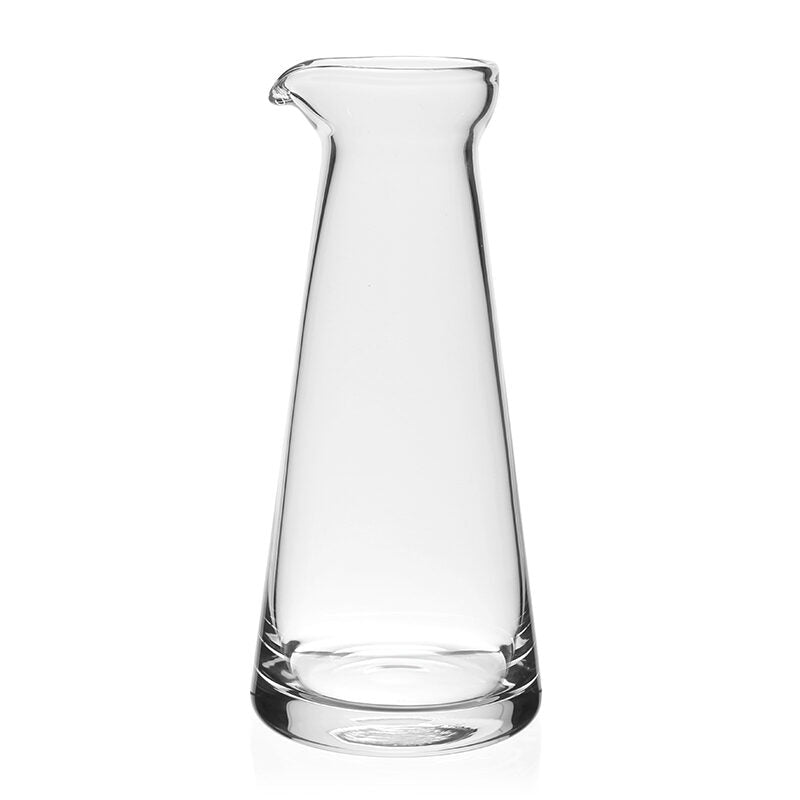 William Yeoward Classic Juice Carafe, handmade crystal, on a white background