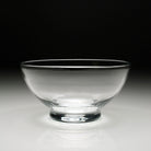 William Yeoward Classic Salad Bowl, handmade crystal, detail view