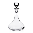 William Yeoward Classic Ships Decanter, handmade crystal, on a white background