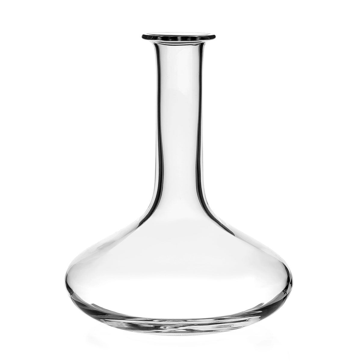 William Yeoward Classic Vintage Wine Carafe, handmade crystal, on a white background
