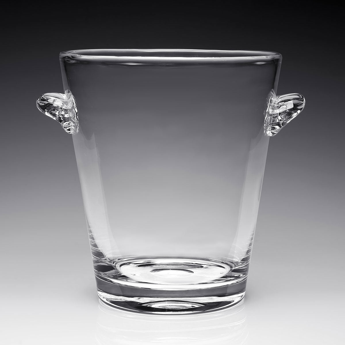 William Yeoward Classic Wine Cooler, handmade crystal, detail view