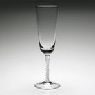 William Yeoward Cora Champagne Flute, handmade crystal, detail view