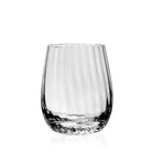 William Yeoward Corinne Barrel Tumbler, handmade crystal, on a white background