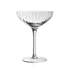 William Yeoward Corinne Cocktail / Coupe Champagne, handmade crystal, on a white background