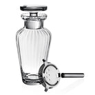 William Yeoward Corinne Cocktail Shaker with Strainer, handmade crystal, on a white background