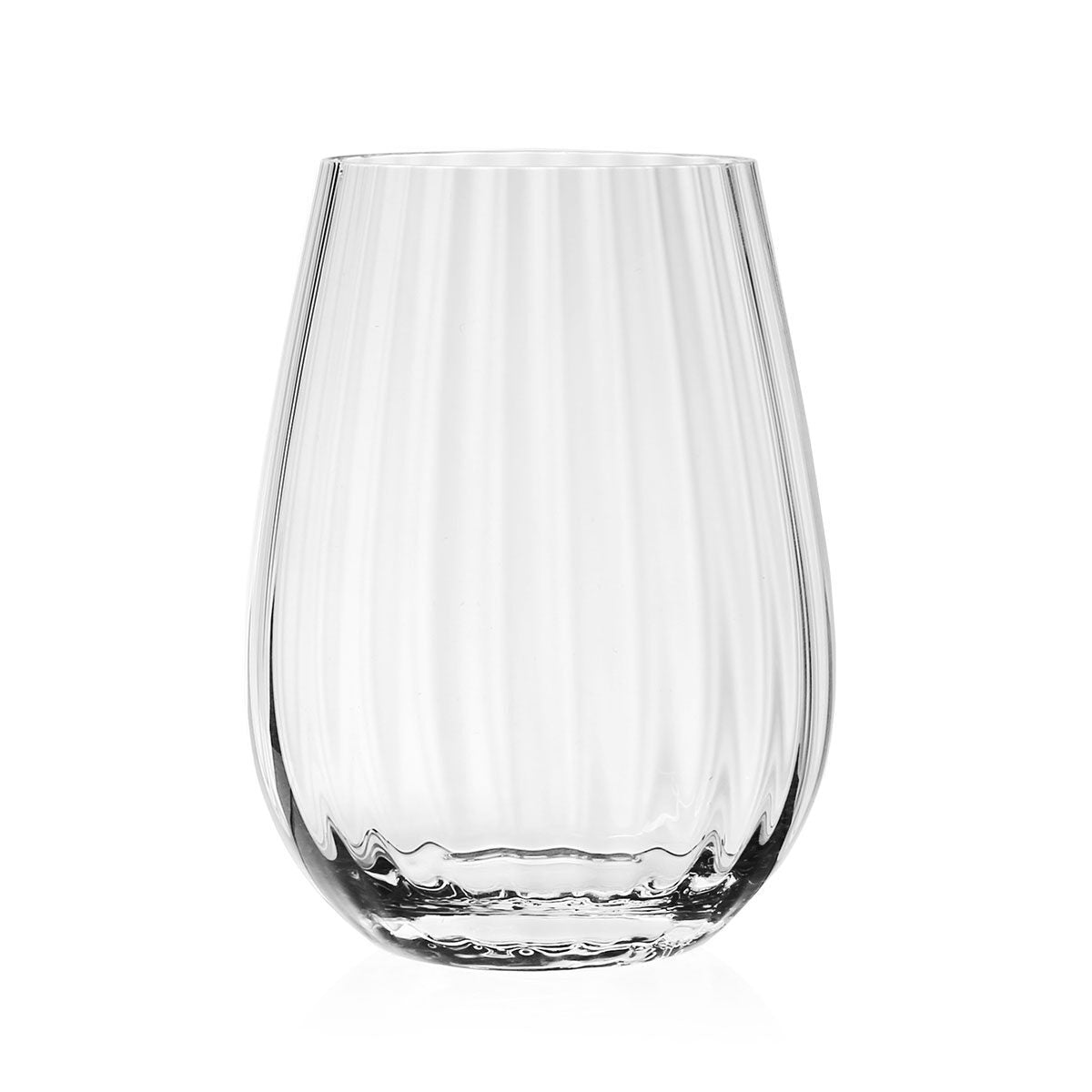 William Yeoward Corinne Large Wine Tumbler 425ml, handmade crystal, on a white background