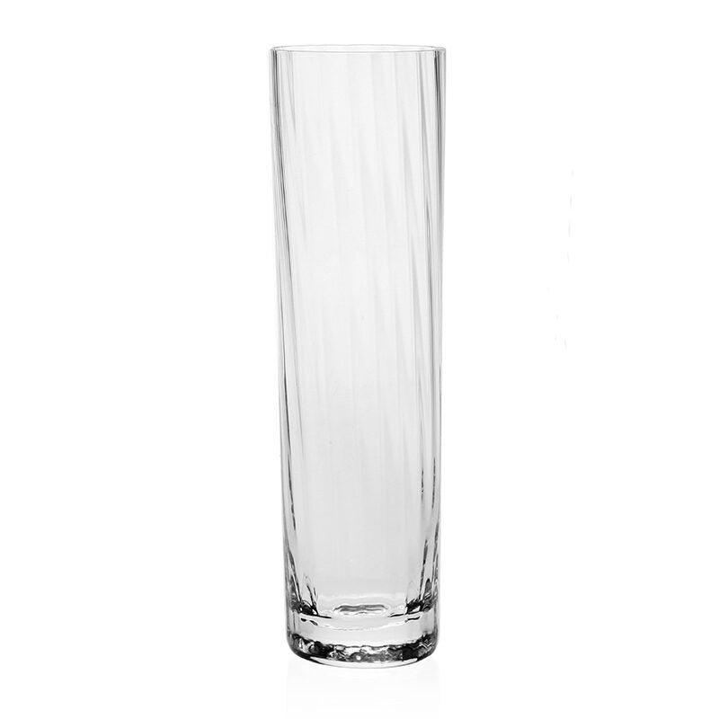 William Yeoward Corinne Tall Cocktail Tumbler, handmade crystal, on a white background