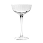 William Yeoward Corinne Tall Coupe, handmade crystal, on a white background