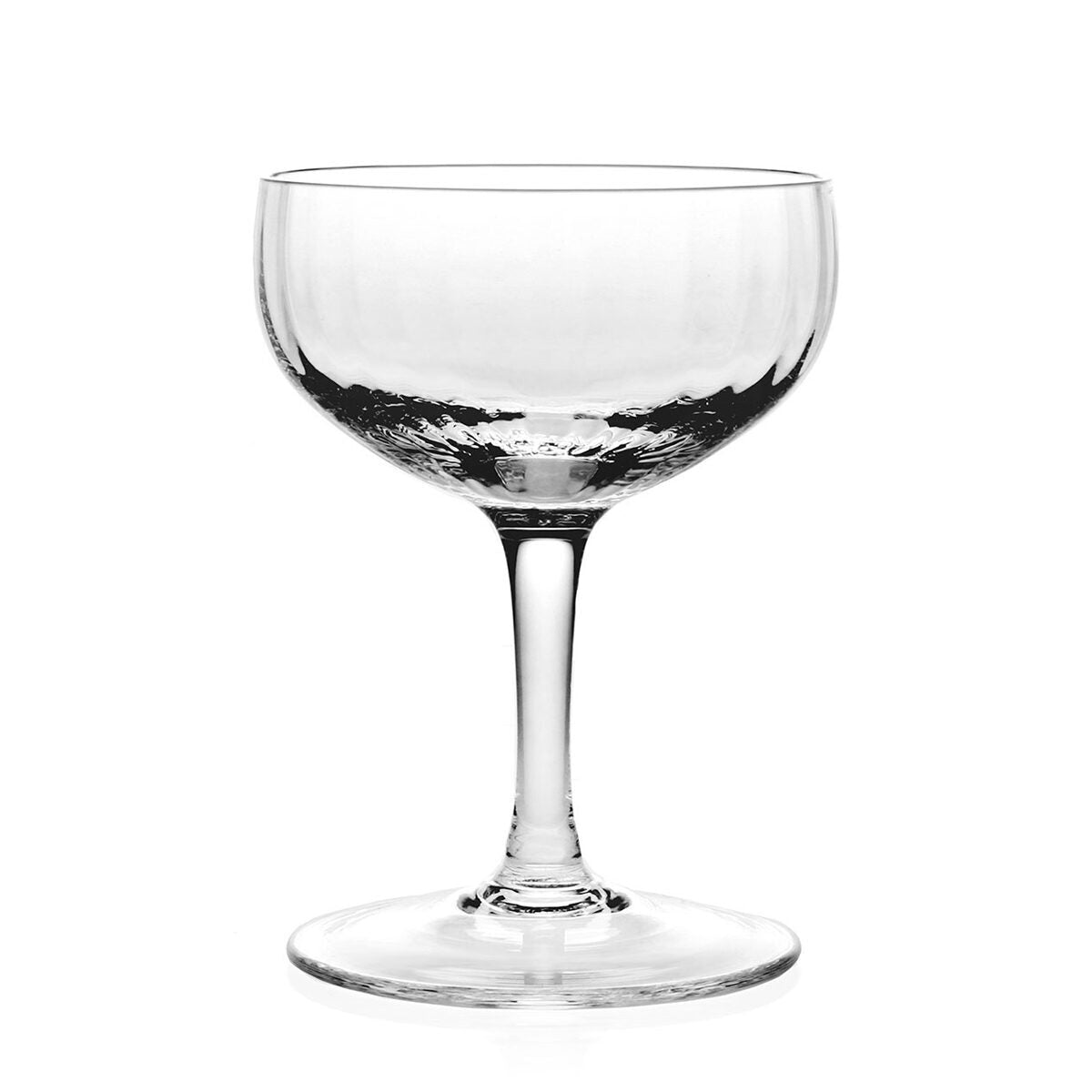 William Yeoward Corinne The Piccolo, handmade crystal, on a white background