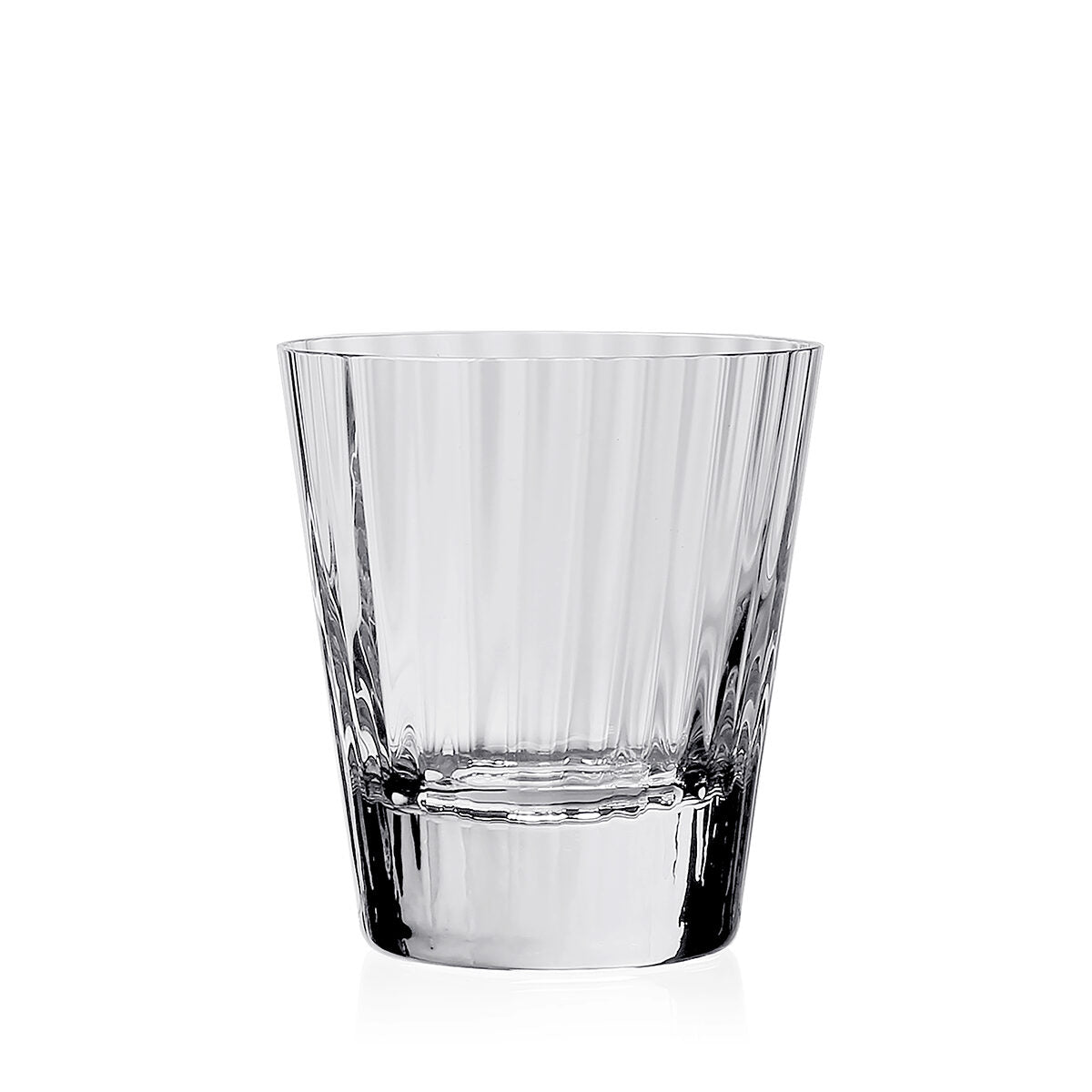 William Yeoward Corinne Tumbler Double Old Fashioned, handmade crystal, on a white background