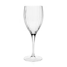 William Yeoward Corinne Wine, handmade crystal, on a white background