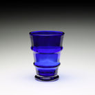 William Yeoward Cotswold Vase 6¾" / 170mm Sky Blue in Sky Blue, handmade crystal, detail view