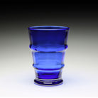 William Yeoward Cotswold Vase 8¼" / 210mm Sky Blue in Sky Blue, handmade crystal, detail view